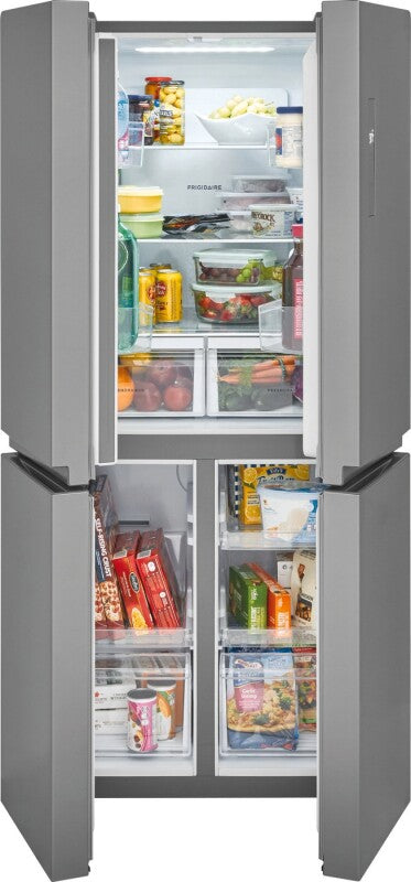 Frigidaire 17.4 Cu. Ft. Counter-Depth 4-Door Refrigerator - (FRQG1721AV) - FRIGIDAIRE