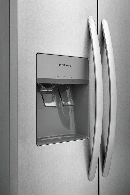 Frigidaire 22.3 Cu. Ft. 36" Counter Depth Side by Side Refrigerator - (FRSC2333AS) - FRIGIDAIRE