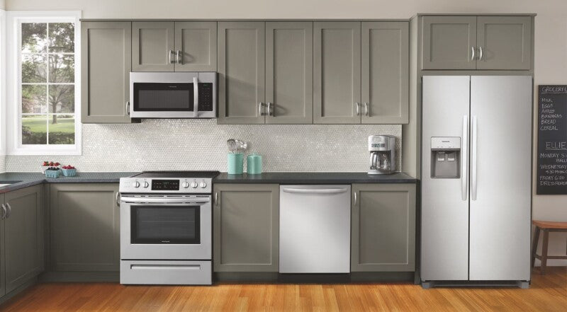 Frigidaire 22.3 Cu. Ft. 36" Counter Depth Side by Side Refrigerator - (FRSC2333AS) - FRIGIDAIRE