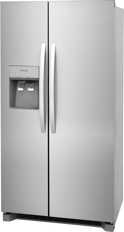 Frigidaire 22.3 Cu. Ft. 36" Counter Depth Side by Side Refrigerator - (FRSC2333AS) - FRIGIDAIRE