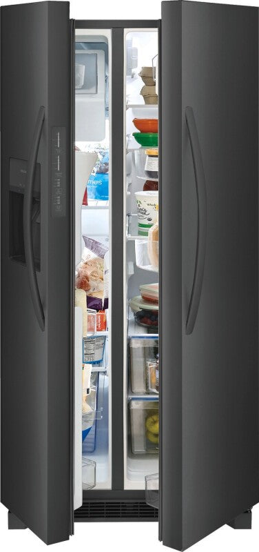 Frigidaire 22.3 Cu. Ft. 33" Standard Depth Side by Side Refrigerator - (FRSS2323AB) - FRIGIDAIRE