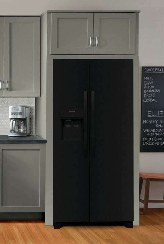 Frigidaire 22.3 Cu. Ft. 33" Standard Depth Side by Side Refrigerator - (FRSS2323AB) - FRIGIDAIRE