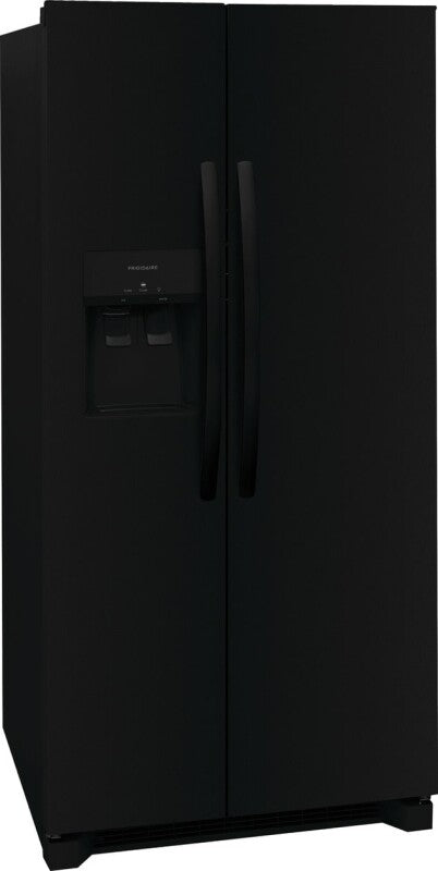 Frigidaire 22.3 Cu. Ft. 33" Standard Depth Side by Side Refrigerator - (FRSS2323AB) - FRIGIDAIRE