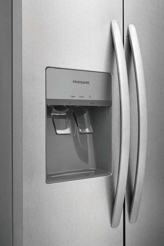Frigidaire 22.3 Cu. Ft. 33" Standard Depth Side by Side Refrigerator - (FRSS2323AS) - FRIGIDAIRE