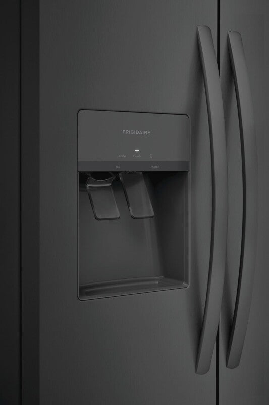 Frigidaire 25.6 Cu. Ft. 36" Standard Depth Side by Side Refrigerator - (FRSS2623AB) - FRIGIDAIRE