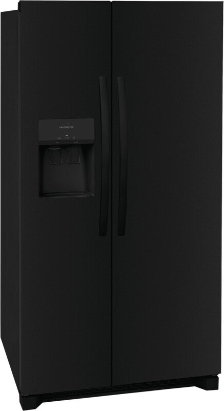 Frigidaire 25.6 Cu. Ft. 36" Standard Depth Side by Side Refrigerator - (FRSS2623AB) - FRIGIDAIRE