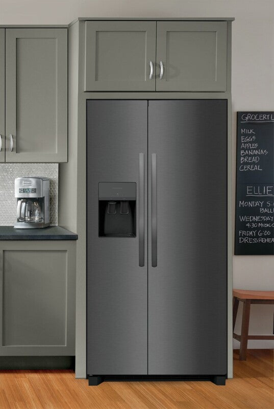 Frigidaire 25.6 Cu. Ft. 36" Standard Depth Side by Side Refrigerator - (FRSS2623AD) - FRIGIDAIRE
