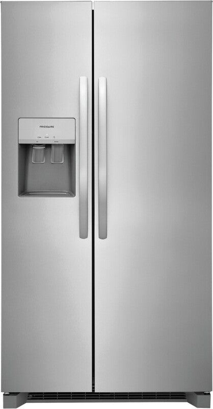 Frigidaire 25.6 Cu. Ft. 36" Standard Depth Side by Side Refrigerator - (FRSS2623AS) - FRIGIDAIRE