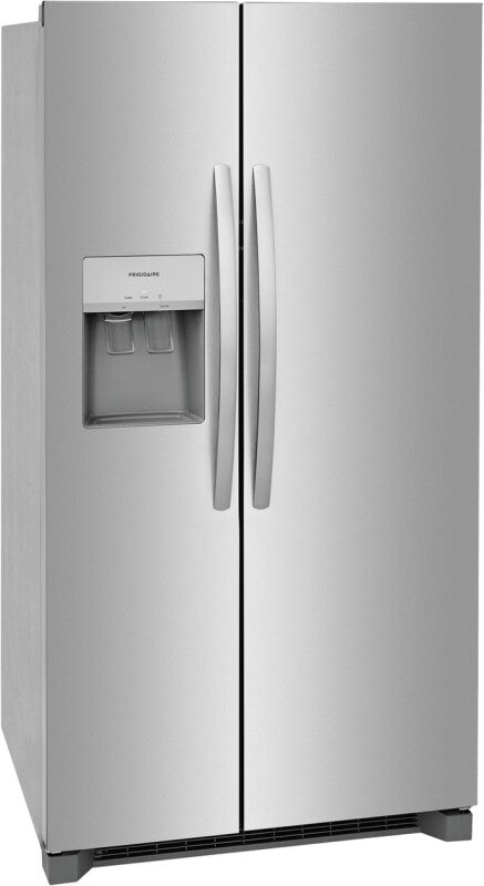Frigidaire 25.6 Cu. Ft. 36" Standard Depth Side by Side Refrigerator - (FRSS2623AS) - FRIGIDAIRE