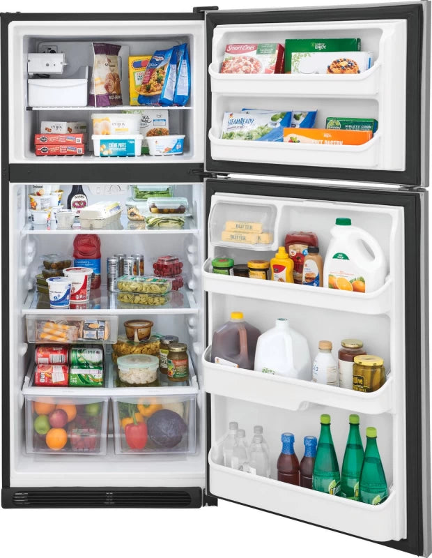 Frigidaire 20.5 Cu. Ft. Top Freezer Refrigerator - (FRTD2021AS) - FRIGIDAIRE