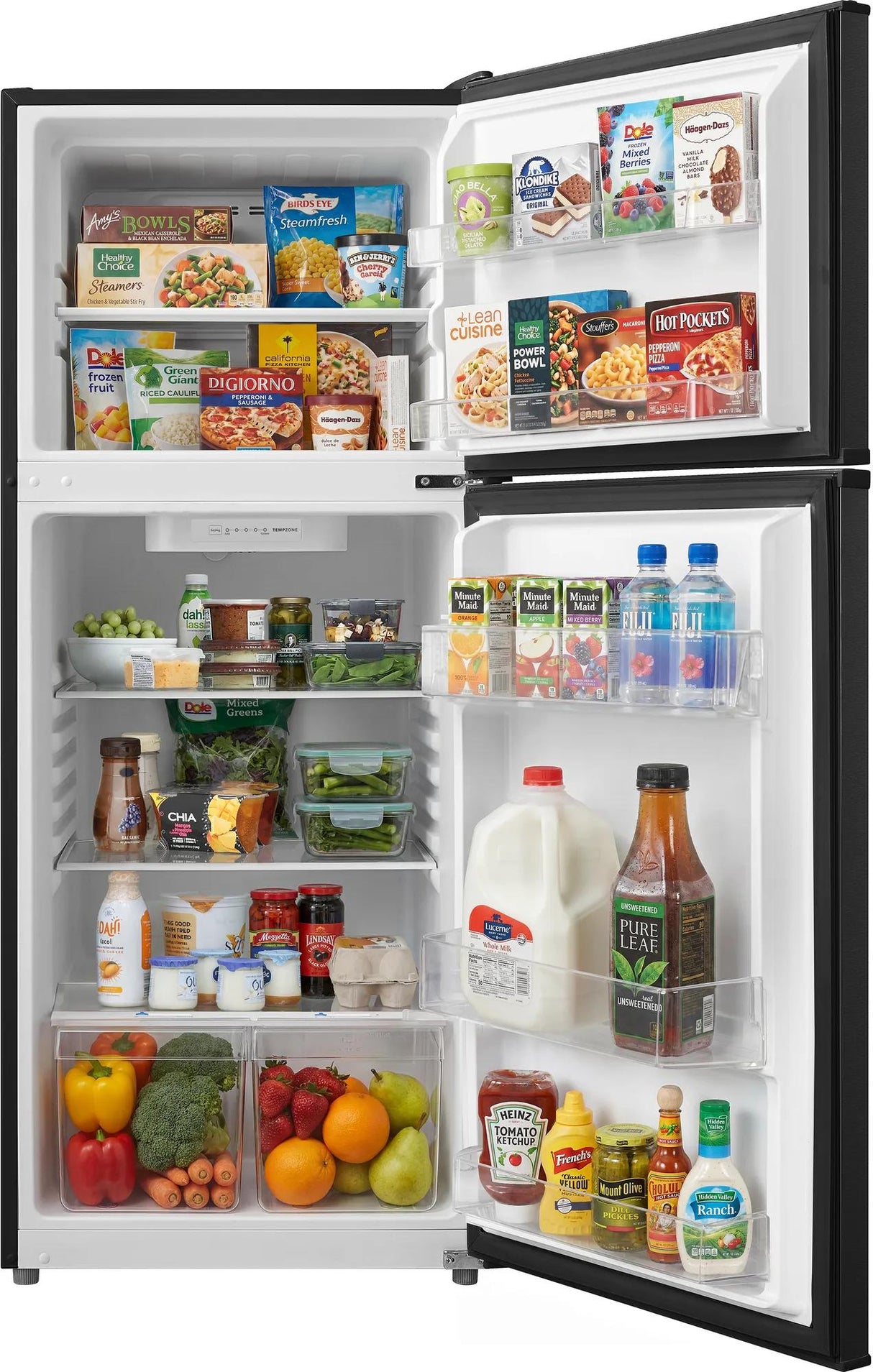Frigidaire 12 Cu. Ft. Top Freezer Refrigerator - Black