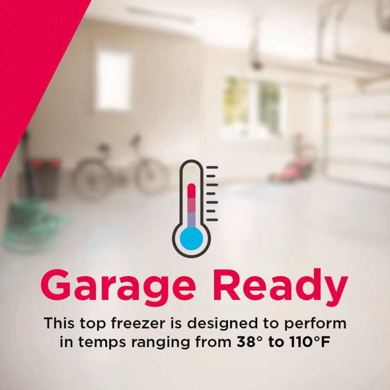 FRTE1622AS- Frigidaire 16 Cu. Ft. Garage Ready Top Freezer Refrigerator - (FRTE1622AS)