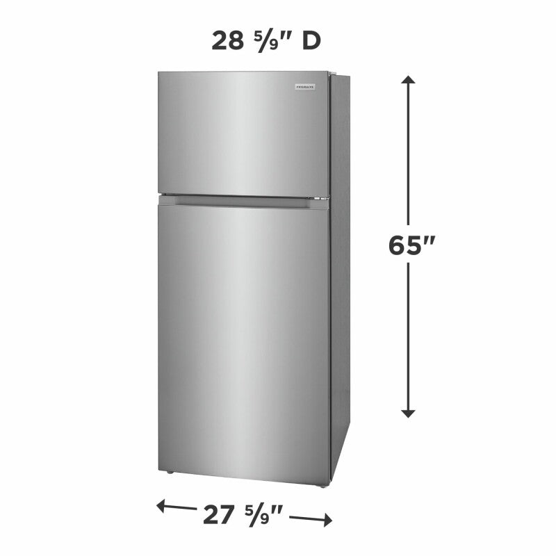FRTE1622AS- Frigidaire 16 Cu. Ft. Garage Ready Top Freezer Refrigerator - (FRTE1622AS)