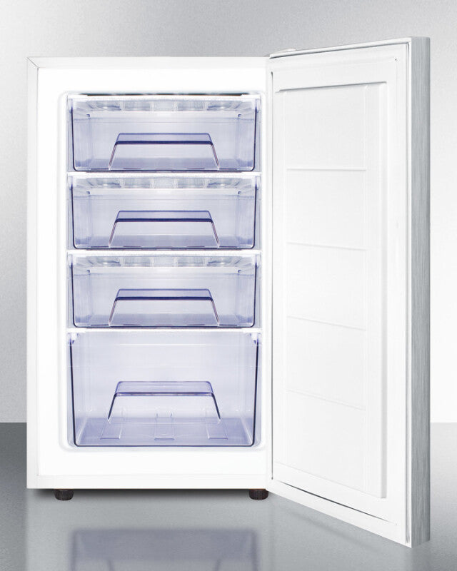 20" Wide All-freezer - (FS407LWXSSHH)