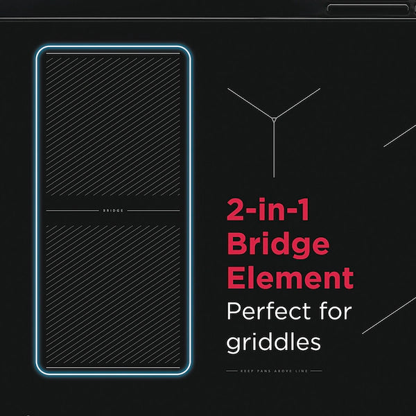 Frigidaire Gallery 30" Front Control Induction Range with Stone-Baked Pizza