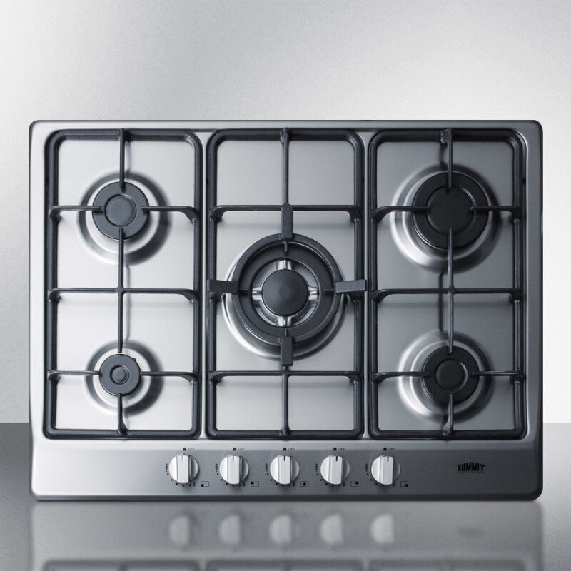 27" Wide 5-burner Gas Cooktop - (GC527SS)