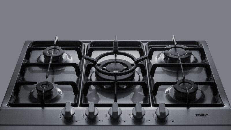 27" Wide 5-burner Gas Cooktop - (GC527SS)