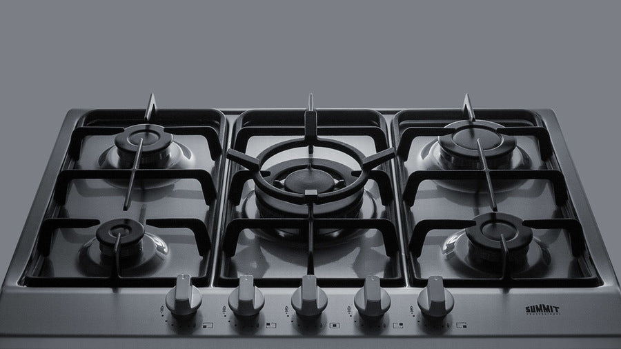 30" Wide 5-burner Gas Cooktop - (GC527SSTK30)