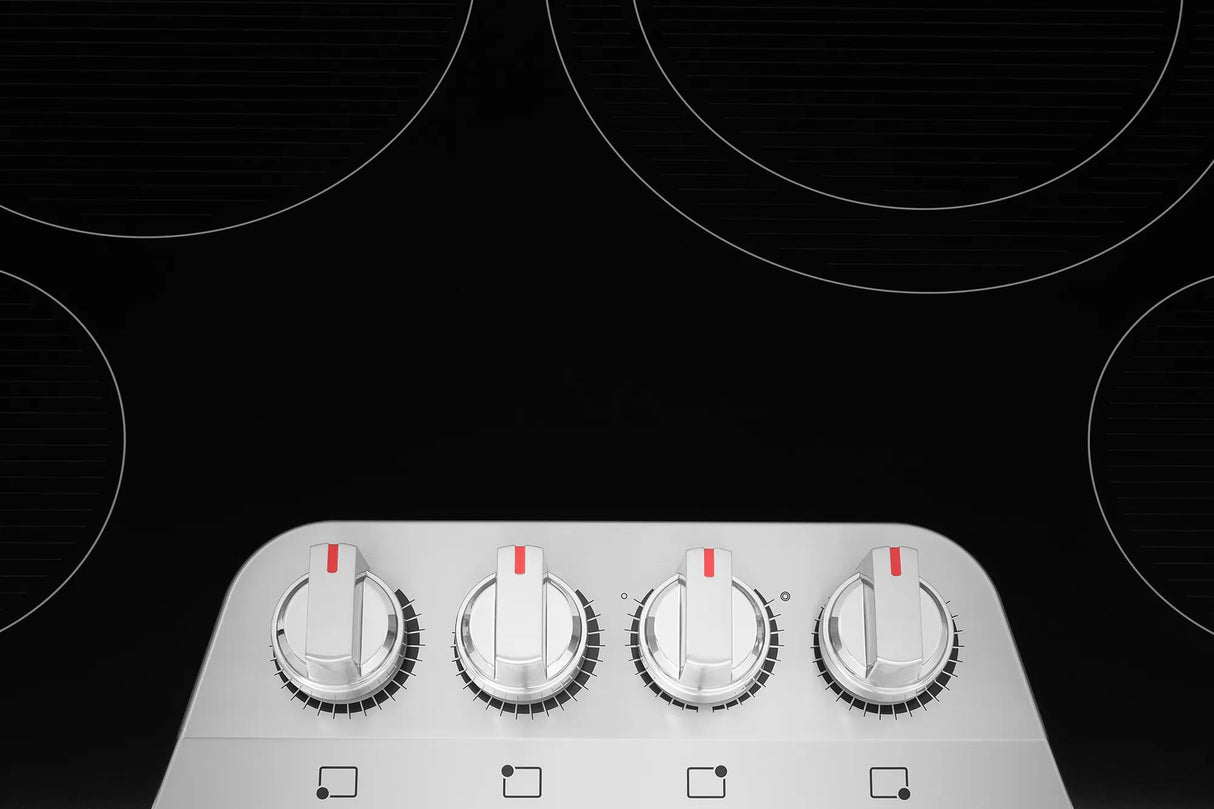 Frigidaire Gallery 30" Electric Cooktop with 4 Radiant Elements, SpaceWise Expandable & EvenTemp, Stainless Steel