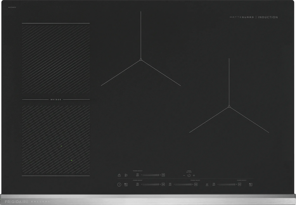 Frigidaire Gallery 30" Induction Cooktop with MatteGuard & PowerBoost, Matte Black