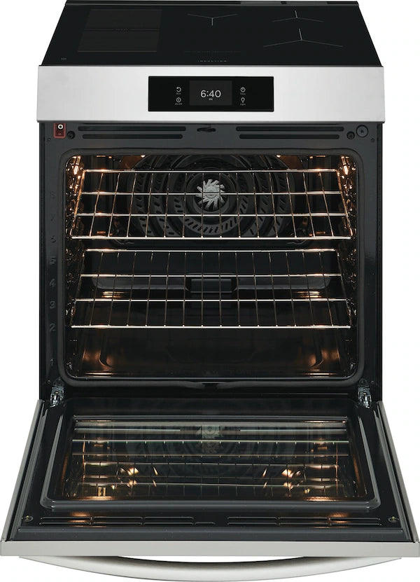 Frigidaire Gallery 30" Front Control Induction Range with Stone-Baked Pizza