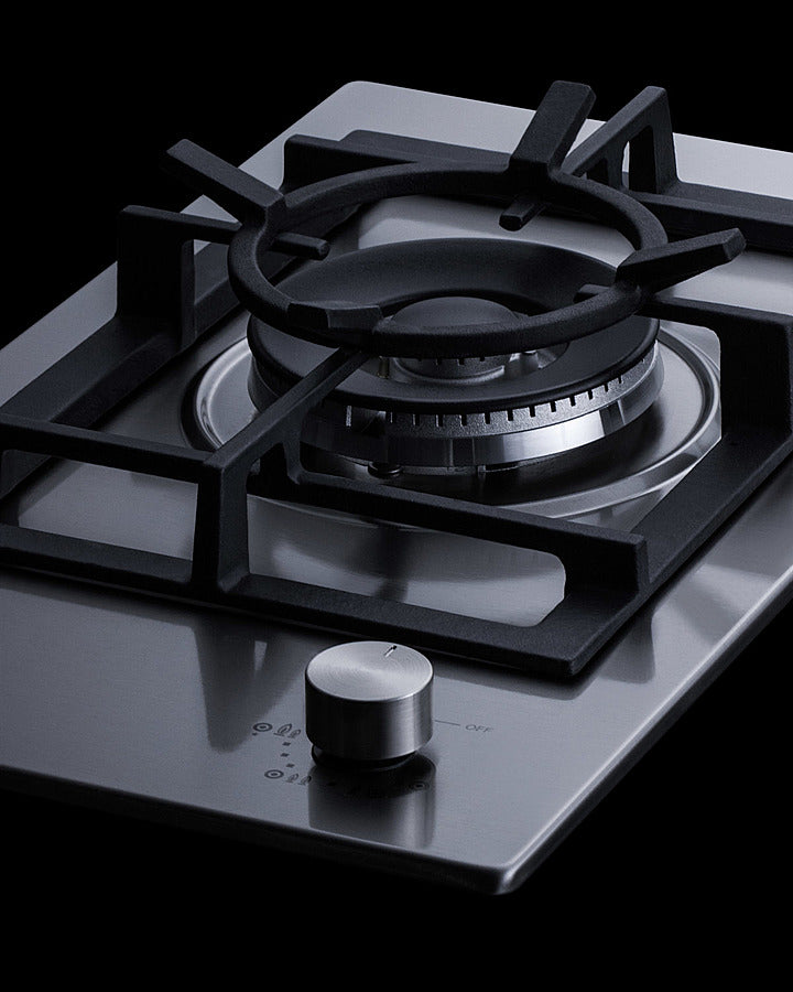 12" Wide 1-burner Gas Cooktop In Stainless Steel - (GCJ1SS) - SUMMIT