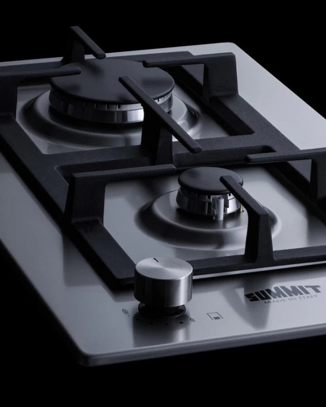 12" Wide 2-burner Propane Gas Cooktop In Stainless Steel - (GCJ2SSLP)