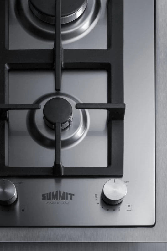 15" Wide 2-burner Propane Gas Cooktop In Stainless Steel - (GCJ2SSLPTK15)