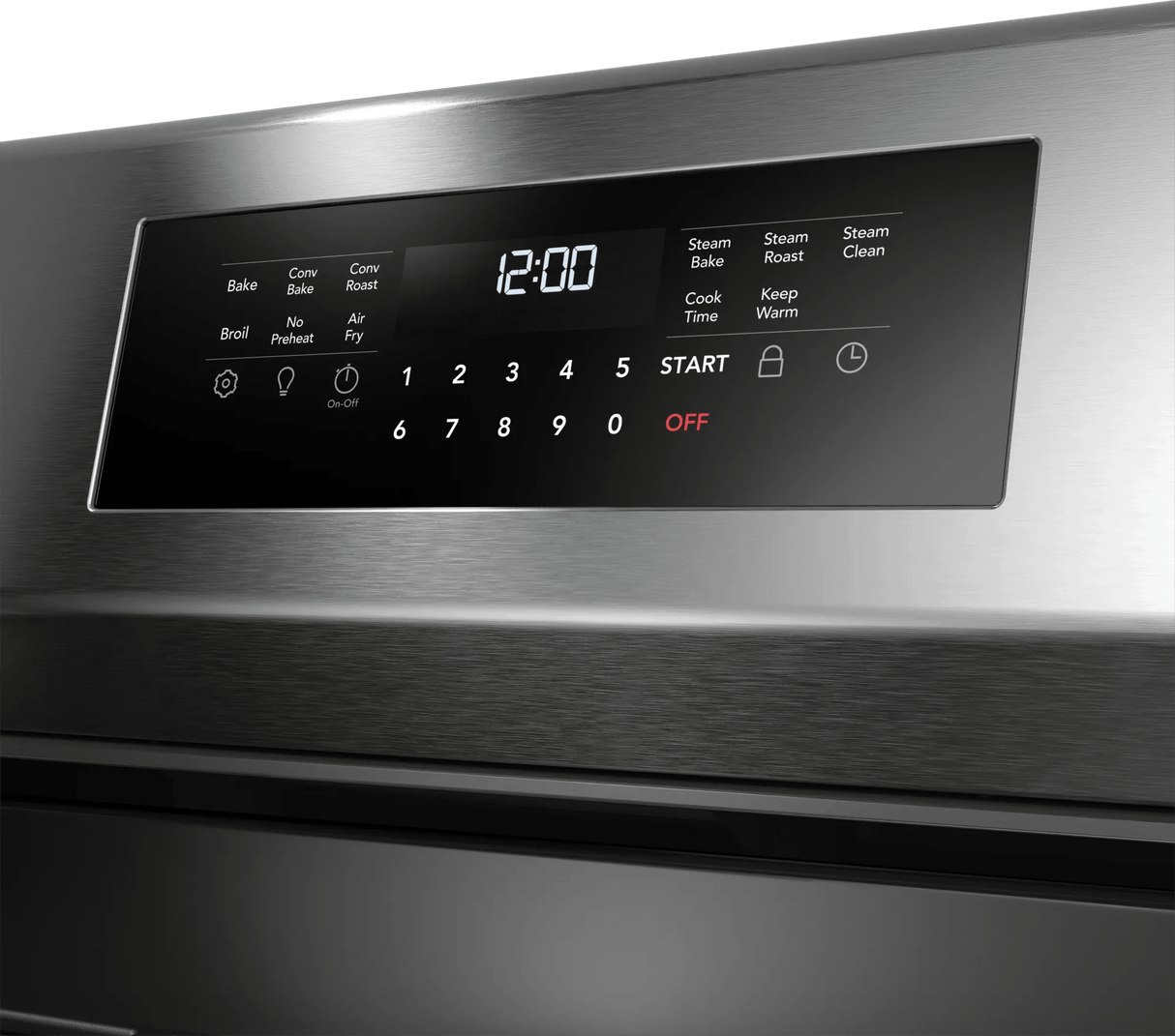 Frigidaire Gallery 30" Freestanding Gas Range with Total Convection & Air Fry, 5.1 Cu. Ft., Stainless Steel - GCRG3059BF
