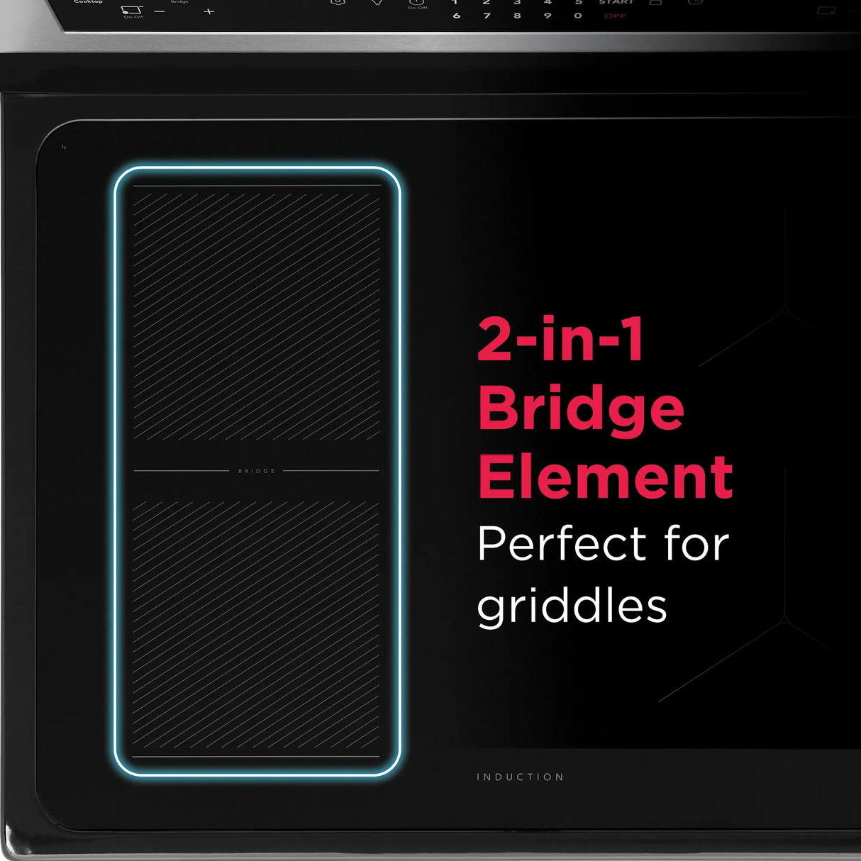 Frigidaire Gallery 30" Freestanding Induction Range with Total Convection & Air Fry, 5.3 Cu. Ft., Smudge-Proof Stainless Steel - GCRI306HBF