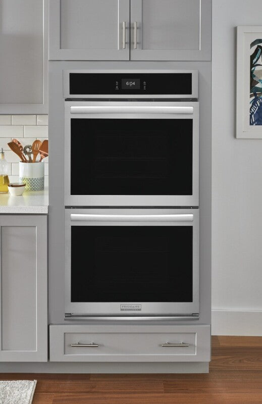 Frigidaire Gallery 27" Double Electric Wall Oven with Total Convection - (GCWD2767AF) - FRIGIDAIRE