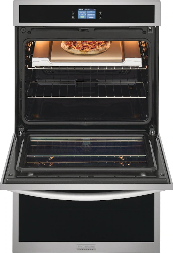 Frigidaire Gallery 30" Double Electric Wall Oven with Stone-Baked Pizza