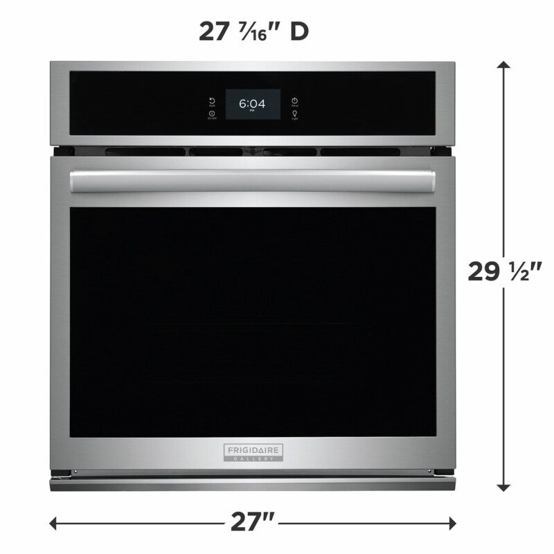 Frigidaire Gallery 27" Single Electric Wall Oven with Total Convection - (GCWS2767AF) - FRIGIDAIRE