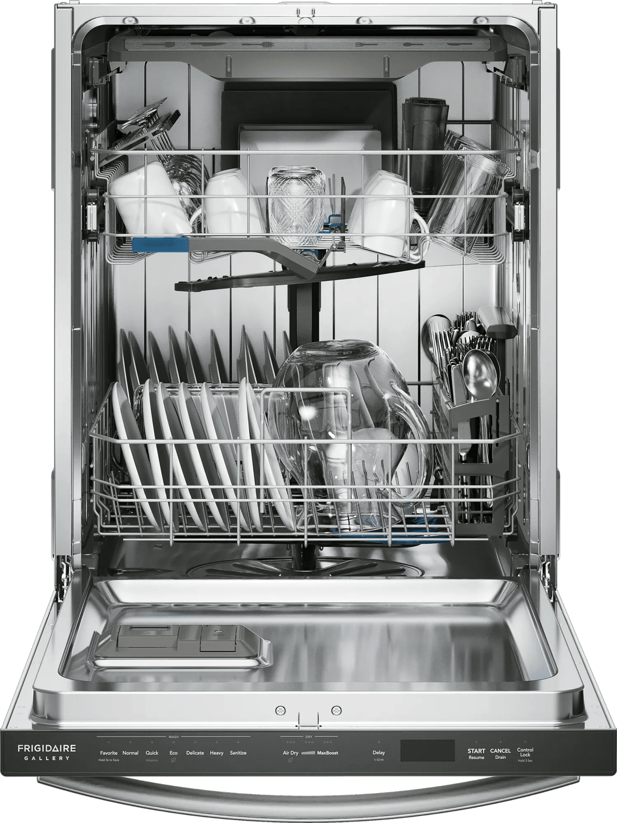 Frigidaire Gallery GDSH4735AF dishwasher – loaded