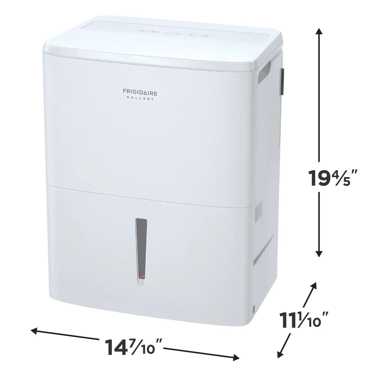 Frigidaire Gallery 2-in-1 35-Pint Smart Wi-Fi Dehumidifier with Built-In Allergy Filter, Energy Star, White