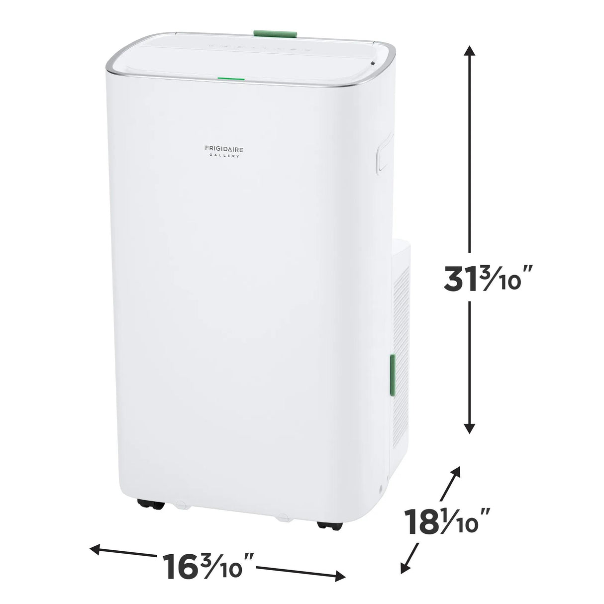 Frigidaire Gallery 3-in-1 Smart Inverter Portable Air Conditioner, 14,000 BTU (10,500 DOE) with Wi-Fi, White - GHPC142AA1