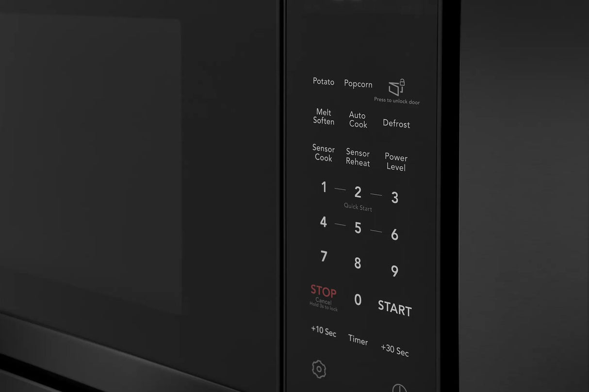 Frigidaire Gallery 2.2 Cu. Ft. Built-In Microwave with Sensor Cooking, Smudge-Proof Black Stainless Steel