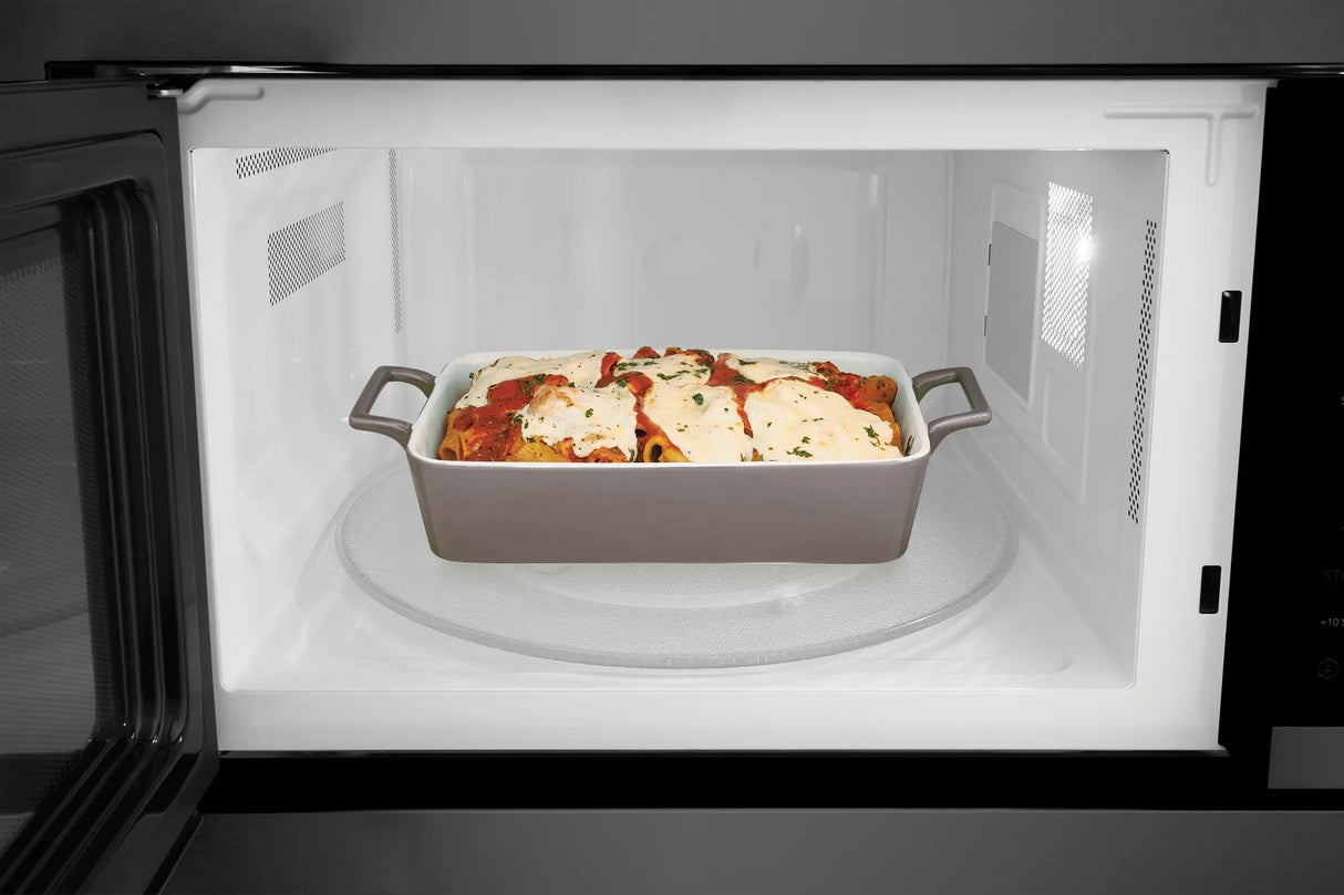 Frigidaire Gallery 2.2 Cu. Ft. Built-In Microwave with Sensor Cooking, Smudge-Proof Black Stainless Steel