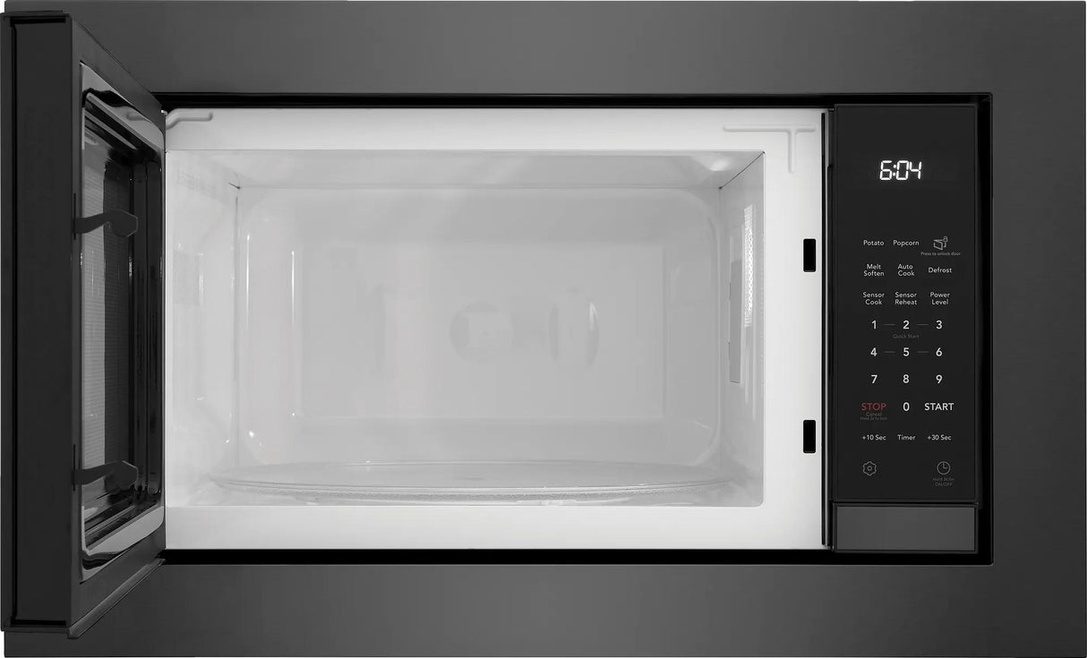 Frigidaire Gallery 2.2 Cu. Ft. Built-In Microwave with Sensor Cooking, Smudge-Proof Black Stainless Steel