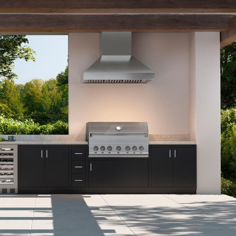 ZLINE 48 in. Wall Mount Outdoor Grill Hood (GOW1-48) - (GOW148) -