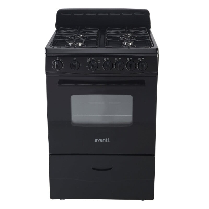 24" Gas Range - (GR2416CSS) - AVANTI