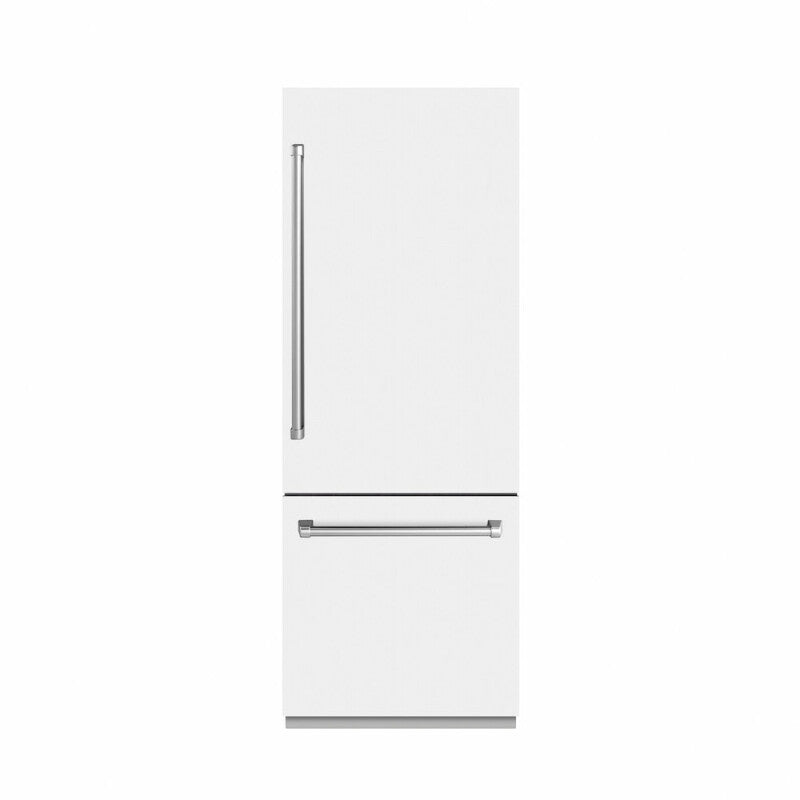 30 in. 16.1 cu. ft. Built-In Bottom Freezer Refrigerator with Water Dispenser and Ice Maker - (GRBIVWM30) -
