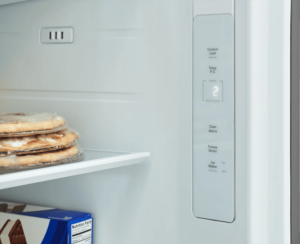 Frigidaire Gallery 18.6 Cu. Ft. Single-Door Column Upright Freezer, Smudge-Proof Stainless Steel