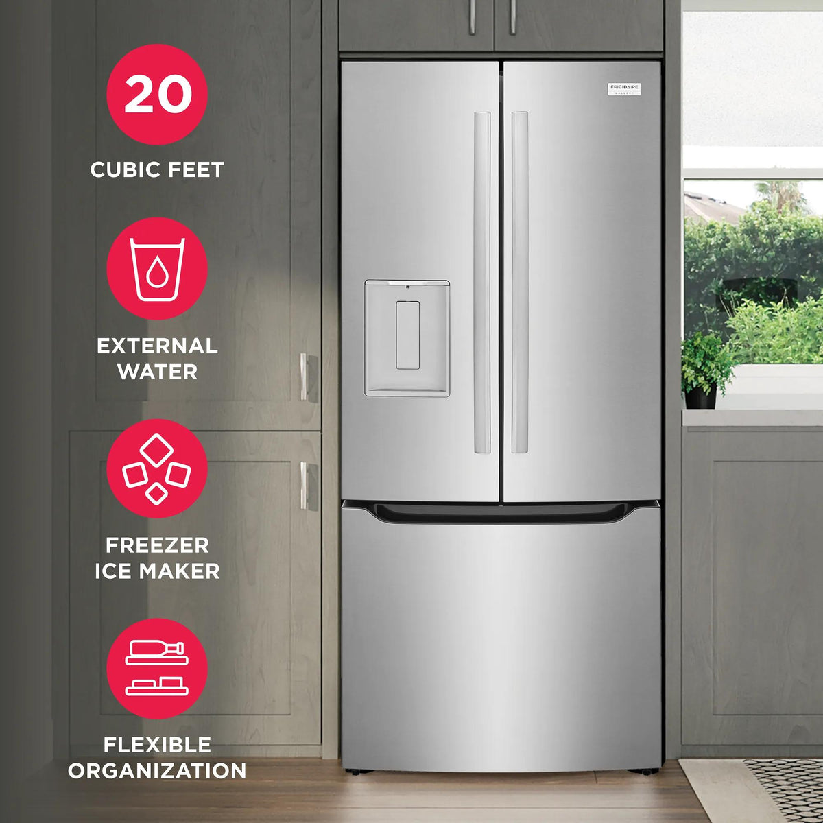 Frigidaire Gallery GRFS2023AF feature detail 2