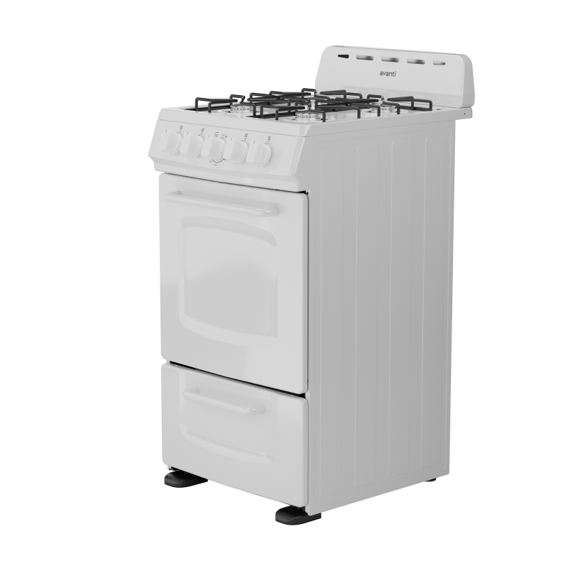 20" Gas Range - (GRO20P0W) - AVANTI