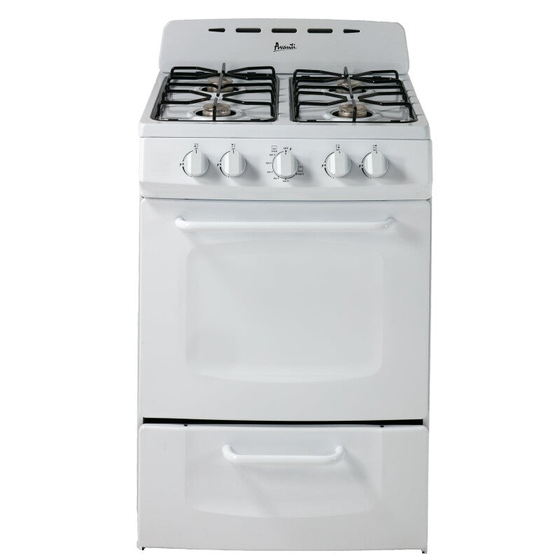 24" Gas Range - (GRO24P0W) - AVANTI