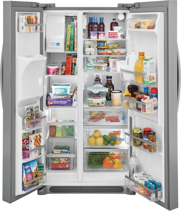 Frigidaire Gallery 25.6 Cu. Ft. 36" Standard Depth Side by Side Refrigerator - (GRSS2652AF) - FRIGIDAIRE
