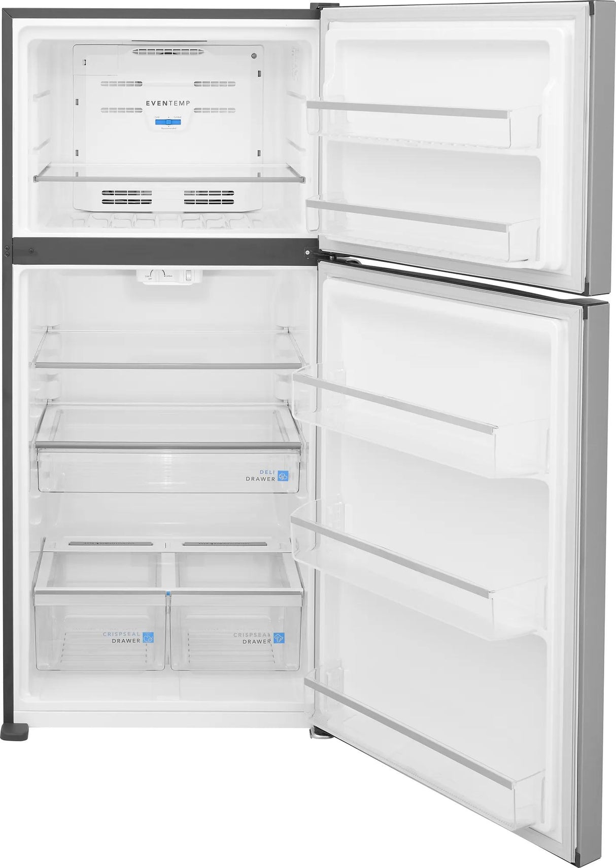 Frigidaire Gallery GRTE2055AF – doors open, empty