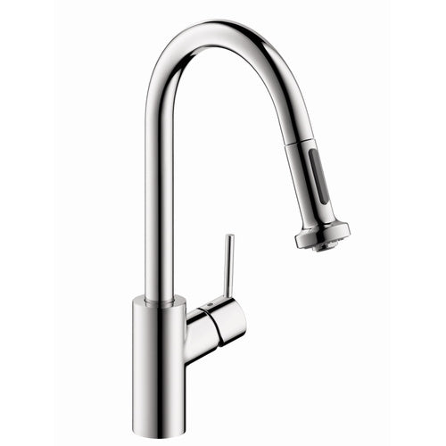 Hansgrohe H14877001 "Talis S2" Pull-Out Spray Kitchen Faucet
