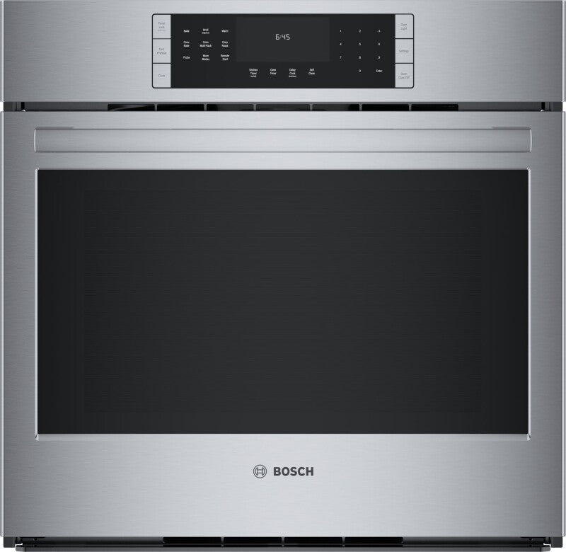 800 Series Single Wall Oven 30" Stainless Steel - (HBL8454UC) - BOSCH